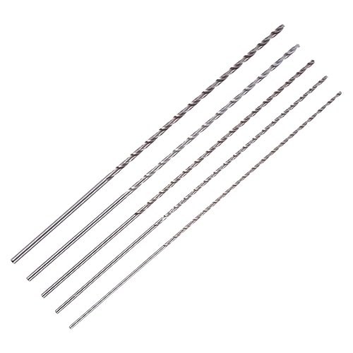 FIXOSHEE 5Stücke Extra Lange Schneckenbohrer Bit Set Teilig Hochgeschwindigkeitsstahl für Präzise Bohrarbeiten für Schwer Zugängliche Bereiche Kompatibel FIXOSHEE 5Stücke Extra Lange Schneckenbohrer Bit Set Teilig Hochgeschwindigkeitsstahl für Präzise Bohrarbeiten für Schwer Zugängliche Bereiche Kompatibel von FIXOSHEE