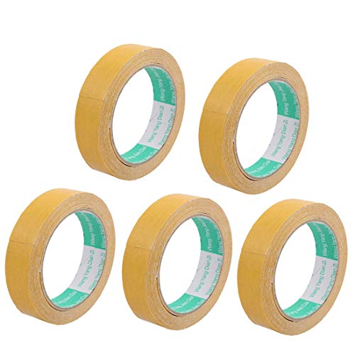 New Lon0167 5 Stück 2cm Breite 10m Länge doppelseitiges starkes selbstklebendes Aufkleber wasserdichtes Klebeband(5Pcs 2cm Breite 10m Länge doppelseitiges Klebeband wasserdicht) von FIYA