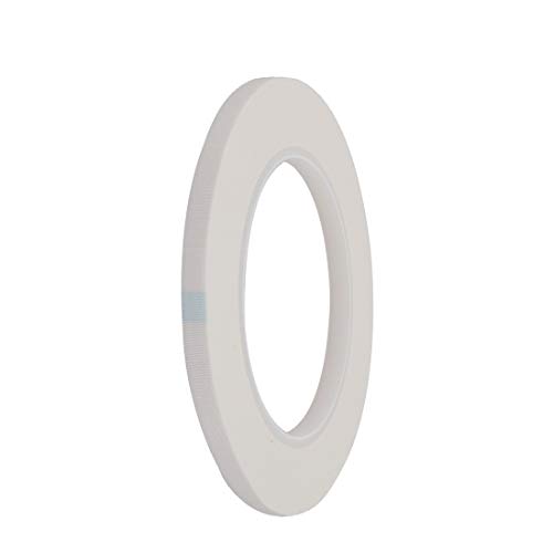 New Lon0167 6mm x 30M Weiß Isolierend Acetattuch Klebeband für elektrische Reparatur (6mm x 30M weißes, isolierendes Acetatgewebe-Klebeband für) von FIYA