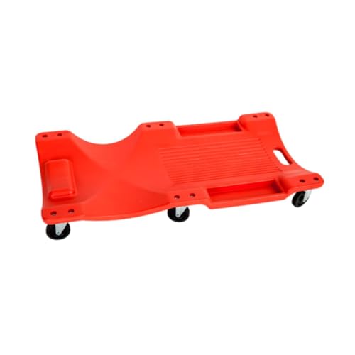 FLCPJGV Auto Reparatur Liegen Bord Boden Chassis Reparatur Werkzeug Automotive Universal Auto Reparatur Deck, Rot, 37.8 Inch von FLCPJGV