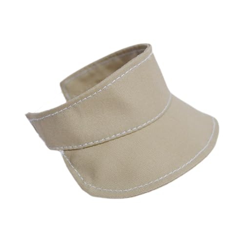 FLCPJGV Flauschiger Puppenhut, Sonnenschutz für Spielzeugfiguren, Khaki von FLCPJGV