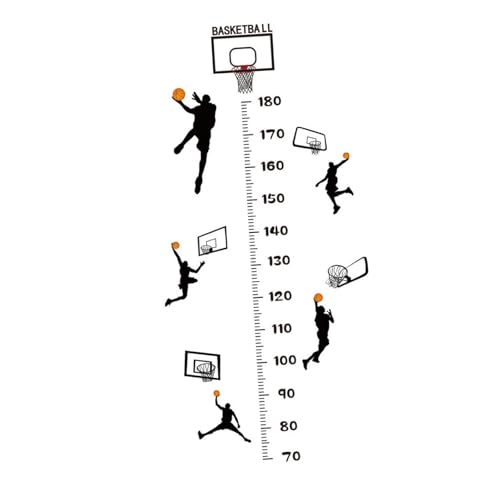 FLCPJGV Wachstum Höhe Diagramm Tapete Aufkleber Lineal Wandkunst für Zuhause Wohnzimmer, E von FLCPJGV