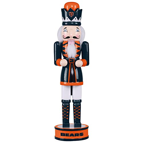 FOCO Chicago Bears NFL Nussknacker Holzfigur 35cm von FOCO