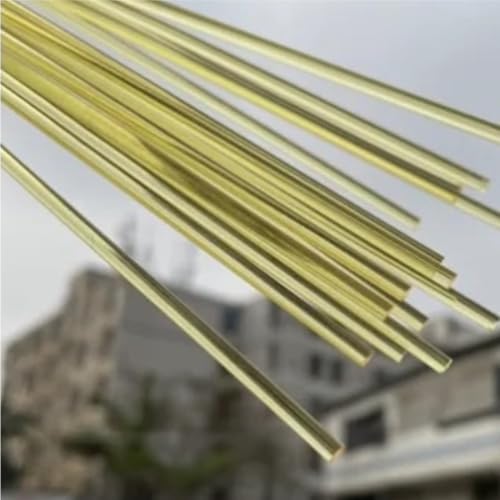 Acrylholzklammern, 50 Stück Acryl-Lollipop-Sticks, mehrere Farben Acryl-Rundstäbe, Süßigkeiten-Kuchen-Dekorationssticks, 4-8-Zoll-Cake-Pop-Sticks(Yellow,3x100mm) von FOELANNE