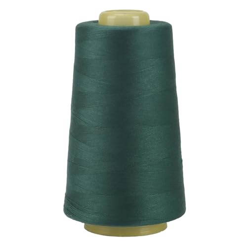 FOGAWA 1 Rollen Nähgarn Polyester Nähgarn Nähmaschinengarn, 40s/2, 3000 yards, Garnspule Overlockgarn für Näharbeiten, Quilten, Patchwork, Kleidung(Dunkelgrün 2742) von FOGAWA