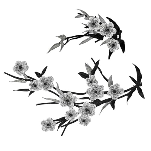 2 Stück Stickerei Blumen Applikationen Zum Aufnähen Von Kleidung Für Die Reparatur Von Jeans Jacken Röcken Hochzeitskleidern Dekoration 2 Stück Stickerei Blumen Applikationen Zum Aufnähen Von Kleidung Für Die Reparatur Von Jeans Jacken Röcken Hochzeitskleidern Dekoration von FOLODA