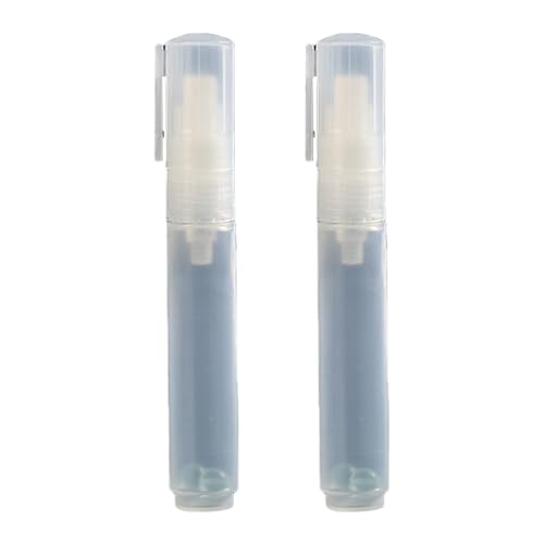 2Pcs 8mm Flache Spitze Leere Farbe Stifte Acryl Leere Marker Klare Stift Stange Nachfüllbare Leere Farbe Marker Für Schule Büro von FOLODA