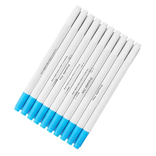 FOLODA 10x/Set Waschbarer Stoffmarker Löschbarer Stift Nähen Stoffmarker Stoffmarker Stift Wasserlöslicher Stift Zum Nähen von FOLODA