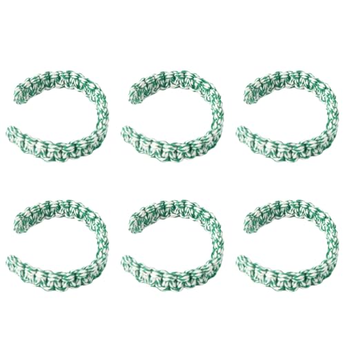 FOLODA Twist Vorhang Schnallen Geflochtene Vorhang Krawatte Seil Raffhalter Vorhang Clips Für Home Dekoration 6PCS Set von FOLODA