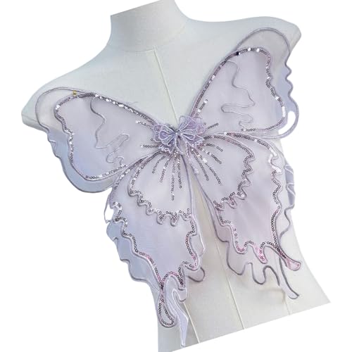 Mode Organza Butterfly Applique Nähen Auf Patches Für Party Und Hochzeits Outfit Kulturereignis Kostüm Dekore Mode Organza Butterfly Applique Nähen Auf Patches Für Party Und Hochzeits Outfit Kulturereignis Kostüm Dekore von FOLODA