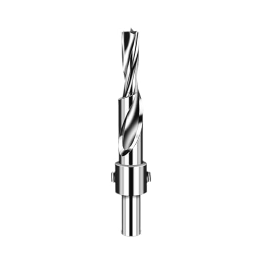 Twist Bohrer Bit Schraubleiter Bohrmaschine Salatbohrmaschine Bit Countersink Drill Bit Easy Chipentfernung Glatte Bohrung Schneller Drehungswinkelbohrer Twist Bohrer Bit Schraubleiter Bohrmaschine Salatbohrmaschine Bit Countersink Drill Bit Easy Chipentfernung Glatte Bohrung Schneller Drehungswinkelbohrer von FOLODA