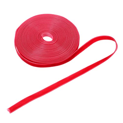 FOMIYES 1 Rolle Geschenkbox-Dekorationsband rosa Schleife doppelt Klebeband nachfüllen Herbstband Rot graceling weihnachtsdeko Geschenkband verpacken Partyverpackung Geschenkband Nylon von FOMIYES