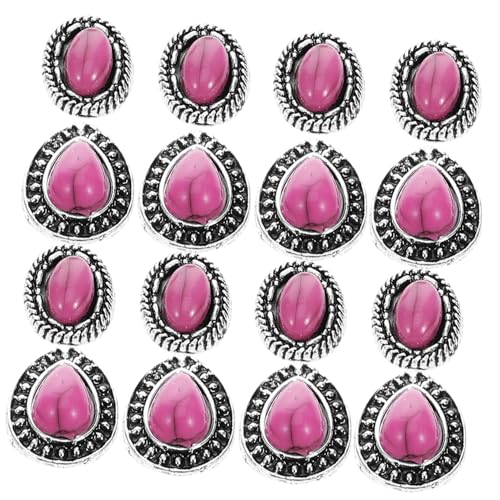 FOMIYES 20 Stück Maniküre Diamant Nailart-juwelen Und -anhänger Winzige Nagelanhänger Charms Für Nagelkunst Zubehör Für Nagelkunst Retro-nail-art-anhänger Retro-nagelanhänger Harz Rosa von FOMIYES