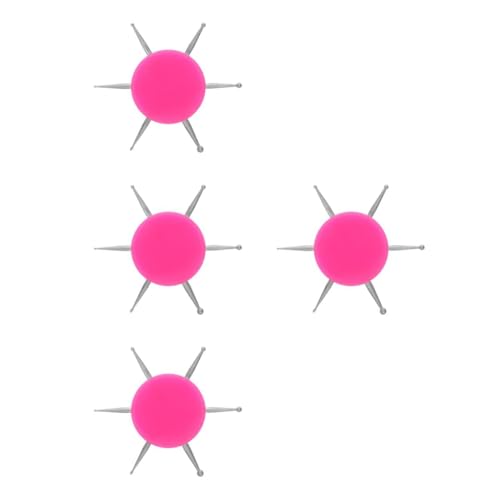 FOMIYES 4 Teiliger Nagelziegel Stift Nagelset Maniküre Werkzeuge Nagelkunst Werkzeuge Maniküre Set Nagelwerkzeuge Kreisförmiger Punktierstift Nagelpunktierstift Nagelkunst von FOMIYES