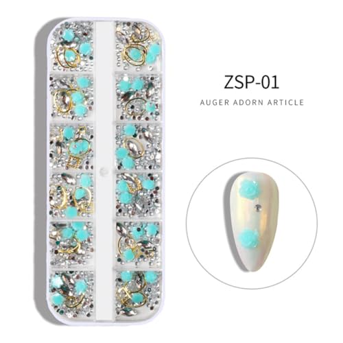 FOMIYES 5St DIY maniküre nail art set kunstnägel set набор для маникюра set für maniküre nail set Strasssteine ​​für Nägel Nagel Charms Nail Beauty-Accessoires Maniküre-Ornament von FOMIYES