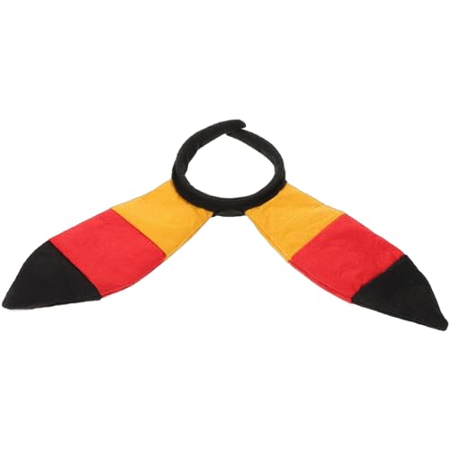 FOMIYES Deutschland-Hasenohren-Haarband Mit Deutscher Flagge Patriotisches Hasenohren-Haarband Weihnachten Halloween Cosplay Party Kopfbedeckung Haarreifen Für Frauen Und Mädchen von FOMIYES