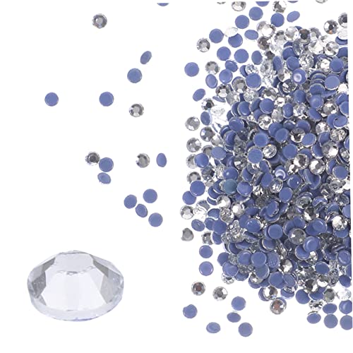 FOMIYES Hot Melt Rhinestones Flachrückige Glitzersteine Für Bastelarbeiten DIY Dekorationen Kleidung Und Handyhüllen SS10 27 2 Packungen à von FOMIYES