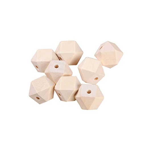 FONDOTIN 100Stücke DIY Holzperlen Unfertige Holzperlen Naturfarbe Achtkantige Spacerperlen für Schmuckherstellung und Bastelprojekte Hochwertige Bastelperlen für Erwachsene FONDOTIN 100Stücke DIY Holzperlen Unfertige Holzperlen Naturfarbe Achtkantige Spacerperlen für Schmuckherstellung und Bastelprojekte Hochwertige Bastelperlen für Erwachsene von FONDOTIN
