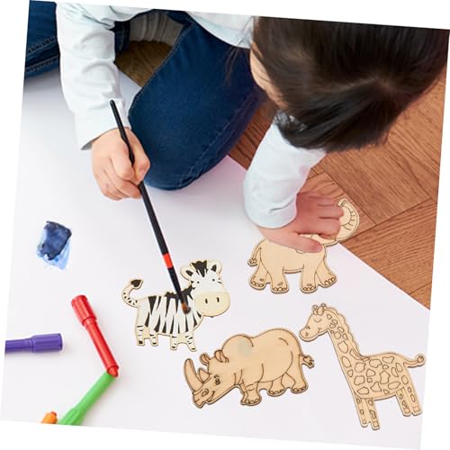 FONDOTIN 40 Stück Unvollendete Holzscheiben Tierformen zum Bemalen DIY Basteln Beidseitig Bemalbar Sichere Holz ausschnitte für Vielseitige Holztiere für Party Wohnraumdeko FONDOTIN 40 Stück Unvollendete Holzscheiben Tierformen zum Bemalen DIY Basteln Beidseitig Bemalbar Sichere Holz ausschnitte für Vielseitige Holztiere für Party Wohnraumdeko von FONDOTIN
