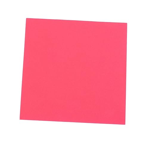 FONDOTIN 400 Blatt Kopierpapier Quadratisches Faltpapier Doppelseitiges Farbpapier Baupapier Verschiedene Farben Papierservietten-party Farbpapier Zum Basteln von FONDOTIN