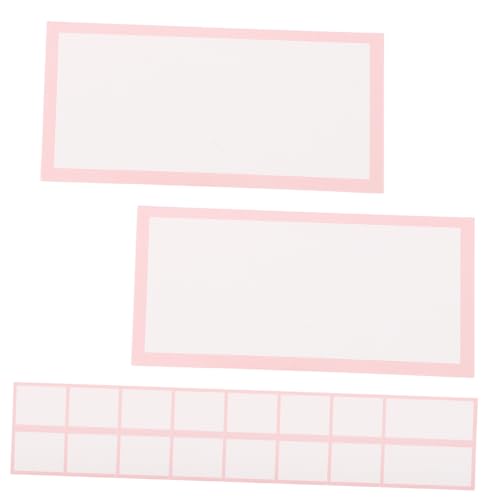 FONDOTIN 50 Stück Tischkarten Für Hochzeiten Esstischkarten Tischkarten Tischetiketten Tischkarten Tischetiketten Tischnamenskarten Rosa Sitzkarten Tisch Sitzkarten Papier von FONDOTIN