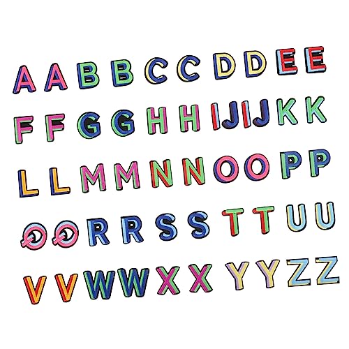 FONDOTIN 52Stücke Alphabet Patches Aufnäher für Kleidung DIY Handwerk Selbstklebende Buchstabenflicken zur Dekoration und Reparatur für Kleidung Taschen und Hüte FONDOTIN 52Stücke Alphabet Patches Aufnäher für Kleidung DIY Handwerk Selbstklebende Buchstabenflicken zur Dekoration und Reparatur für Kleidung Taschen und Hüte von FONDOTIN