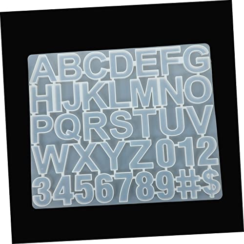 FONDOTIN DIY Silikonform Buchstaben Gießform für Anhänger Schmuck Basteln Langlebig und Leicht zu Reinigen für Epoxidharz und Kristallharz Zubehör Vielseitig für Kreative DIY Accessoires FONDOTIN DIY Silikonform Buchstaben Gießform für Anhänger Schmuck Basteln Langlebig und Leicht zu Reinigen für Epoxidharz und Kristallharz Zubehör Vielseitig für Kreative DIY Accessoires von FONDOTIN