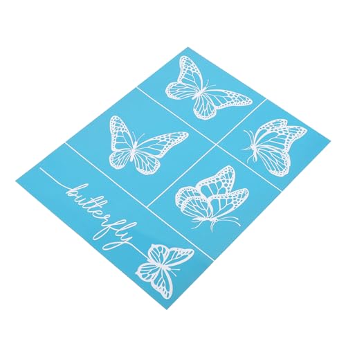 FONDOTIN Selbstklebende Schablone mit Schmetterlingsmuster Wiederverwendbare Siebdruckschablone für DIY Projekte für Wände Taschen und Kunsthandwerk Waschbar und Leicht zu Handhaben FONDOTIN Selbstklebende Schablone mit Schmetterlingsmuster Wiederverwendbare Siebdruckschablone für DIY Projekte für Wände Taschen und Kunsthandwerk Waschbar und Leicht zu Handhaben von FONDOTIN