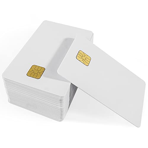 50 Stück weiß PVC Karte mit 4428 Chip Kontakt Smart Card Hotel Schlüssel Karte ISO7816 Protokoll von FONGWAH