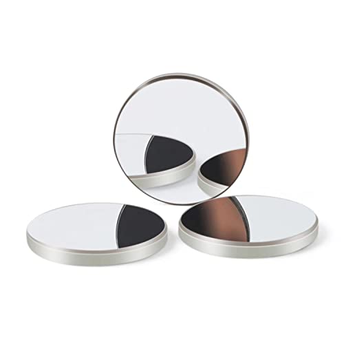 FONLAND Laser MO Spiegel Mirror 3PCS Dia 20mm Molybdän Reflexion Spiegel Reflektor Linse Molybdän Für CO2 Laser Gravier und Schneiden Maschine, Reflection Mirror, Thk 3mm von FONLAND