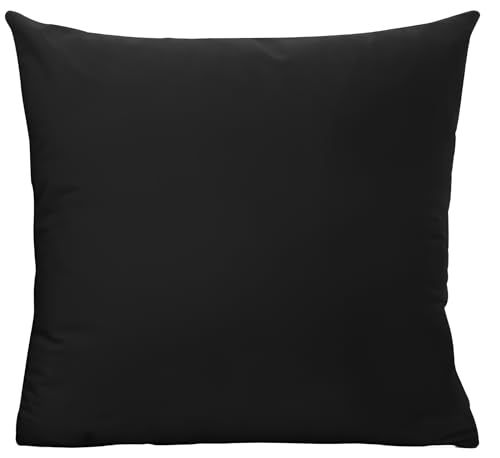 FORNOR 82143 Kissen Faser, 45 x 45 cm, Schwarz von FORNOR