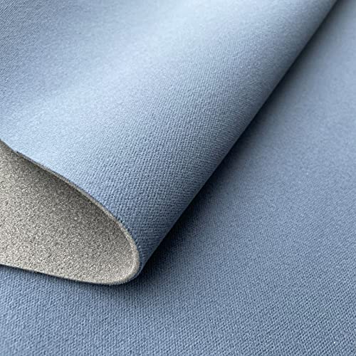 FORTIS POLSTER Himmelstoff Autostoff Polsterstoff Bezugsstoff kaschiert SAM559 (Blau) Dachhimmelstoff Autohimmel Textil Innenausstattung Meterware von FORTIS POLSTER