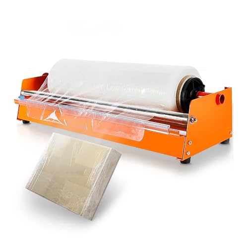 Stretchfolien-Wickelmaschine, Tisch-Stretchfolienspender Aus Edelstahl, Passend Für Folie Innerhalb Von 50 cm (19,7 Zoll) Und Folienkerndurchmesser 3 Zoll, Langlebige Metallstruktur, Für Lager von FORVE