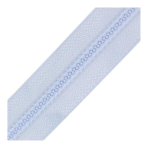 FOVAOK 3 x 40-120 cm Harz-Spiralreißverschlüsse für Schneiderarbeiten, Nähen, Handwerk, Nylon-Reißverschlüsse, Großpackung, 24 Farben für Mäntel, Kleidung, DIY (blau-violett, 120 cm) von FOVAOK