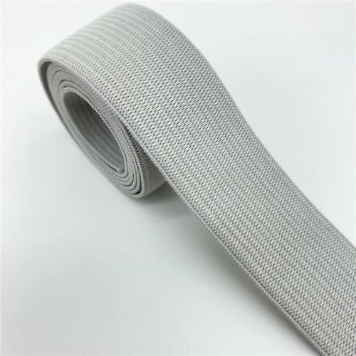 FOVAOK Elastisches Nähband für Gummiband, Taillenband, Stretchseil, elastisches Band, 20 mm, 25 mm hoch, 2,5 m von FOVAOK