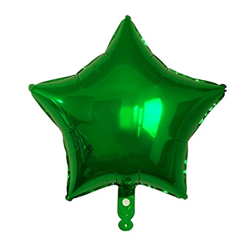 FOYTOKI 16 Stück Aluminiumfolienballons Fünfzackigen Sternen Metallic Ballons Für Geburtstags Und Hochzeitsdekoration Inklusive Halterungen Und Stäbe Für Einfache Anbringung von FOYTOKI