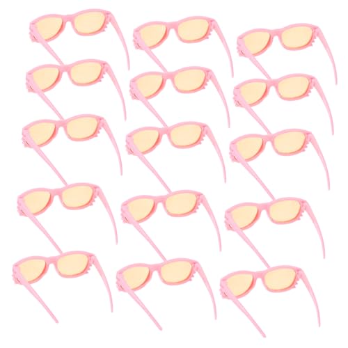 FOYTOKI 16 Stück Mini Puppenbrillen Aus Kunststoff Kleine Sonnenbrillen Lustige Brillendekorationen Brillen Für Puppen Kleine Plastikbrillen Puppenkleidungssonnenbrillen Modische von FOYTOKI