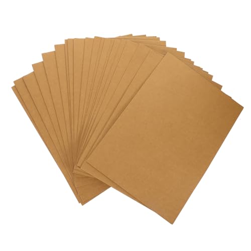 FOYTOKI 20er Set A4 Kraftpapier Präsentationsmappen Dokumentenordner Aus Kraftpapier Für Büro Und Schule Umweltfreundliche Aktenmappen Für Dokumente Und Projekte von FOYTOKI