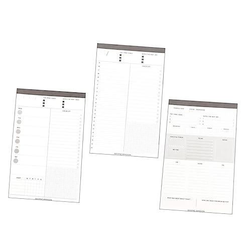 FOYTOKI Abreißbare Wochenplan Notizblöcke Praktische Planer Notizblätter Für Büro Und Schule Zeitplan Notizblöcke Für Effektives Desktop Planning von FOYTOKI