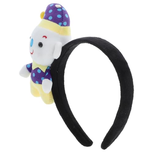 FOYTOKI Clown Stirnband Clown Zubehör Regenbogen Stirnband Zirkus Haarteil Clown Schuhe Clown Kostüm Alberne Hüte Clown Hüte Clown Perücke Halloween Kostüme Für Erwachsene von FOYTOKI