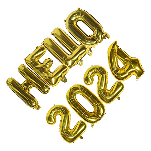 FOYTOKI HELLO Von Folienballons Dekorative Luftballons Für Silvester Und Neujahrspartys Party Supplies Für Festliche Anlässe von FOYTOKI