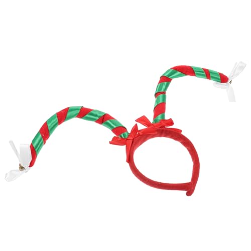 FOYTOKI Party Zuckerstangen Haarschmuck Weihnachtsfeier Gastgeschenke für Accessoires Weihnachten Weihnachtskopfbedeckung die Frauen Stirnbänder für Cosplay Stirnband Grüne Weihnachts von FOYTOKI