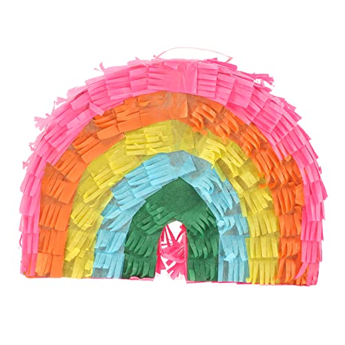 FOYTOKI Regenbogen Pinata Kleine Pinata Geburtstagsparty Dekorationen Pinata Füllspielzeug Bunte Pinata Geburtstags Pinata Pinatas Für Geburtstagsparty Pinata Spielzeug Geschlecht von FOYTOKI