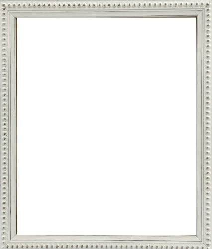 Crown White Bobbin Holz-Bilderrahmen, 25,4 x 20,3 cm von FRAMES BY POST