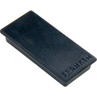 FRANKEN Haftmagnet Magnet schwarz, Kunststoff 2,3 x 5,0 cm, 10 St. von FRANKEN