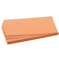 FRANKEN Moderationskarten orange 9,5 x 20,5 cm, 500 St. von FRANKEN