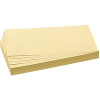 FRANKEN Moderationskarten gelb 9,5 x 20,5 cm, 500 St. von FRANKEN