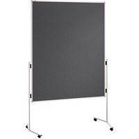 FRANKEN Moderationswand ECO 120,0 x 150,0 cm grau von FRANKEN