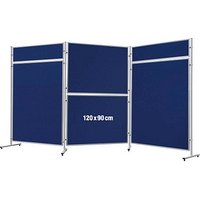 FRANKEN Trennwand ECO, doppelseitig, blau 120,0 x 90,0 cm von FRANKEN