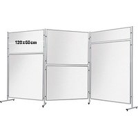 FRANKEN Trennwand ECO, doppelseitig EL-UTS60, weiß 120,0 x 60,0 cm von FRANKEN